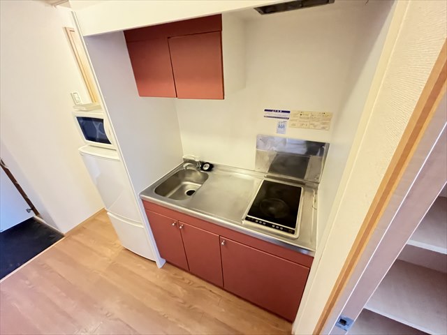 レオパレス恩智北町ハイツのキッチン写真