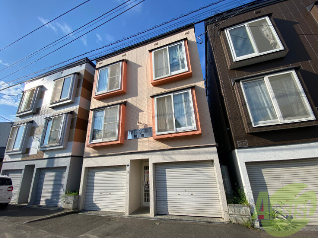 建物外観　札幌市中央区北十三条西「ＬＩＮＫＳ－ＣＯＵＲＴ桑園」