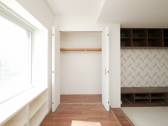 収納　クローゼットです♪