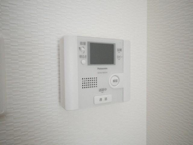 セキュリティ　モニター付インターホンです♪