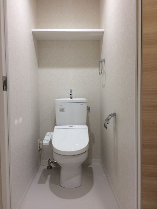 トイレ　ゆったりとした空間のトイレです