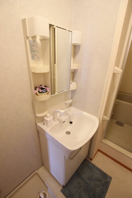 洗面設備　同物件別号室の写真です。