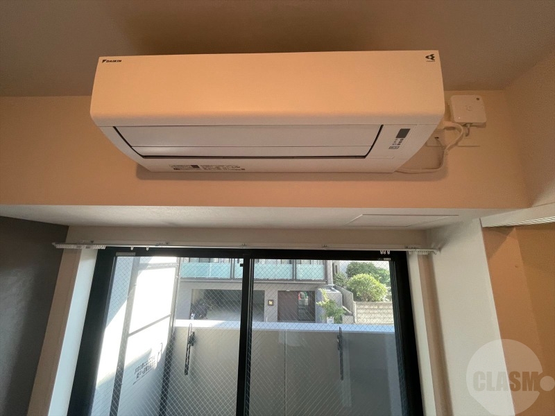 その他設備　エアコン付きで年中快適