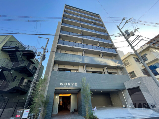 建物外観　新築の綺麗な外観です