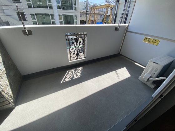 バルコニー　※別部屋の写真です