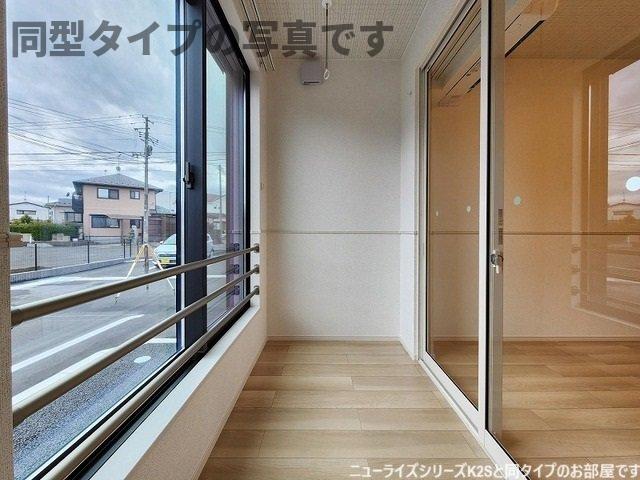 バルコニー　過ごしやすい室内です