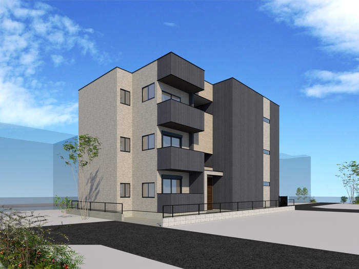 建物外観　完成予想図