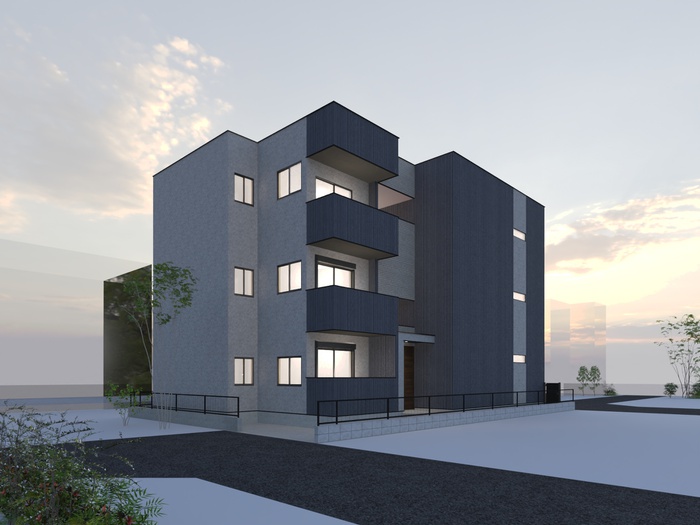 建物外観　完成予想図