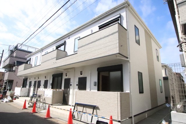 建物外観　建築中です