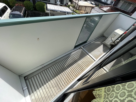 バルコニー　※別部屋の写真です