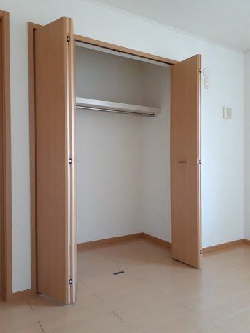 収納　たっぷりとした収納スペースです