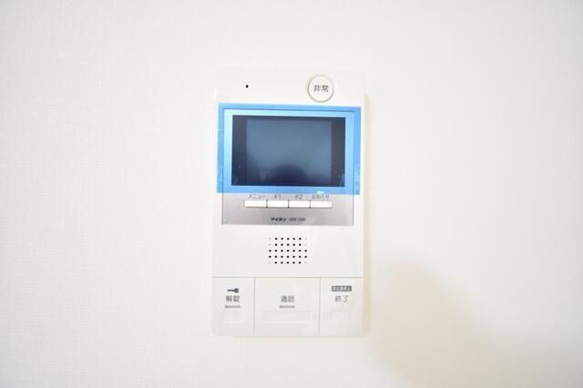 セキュリティ　モニター付きインターホンです