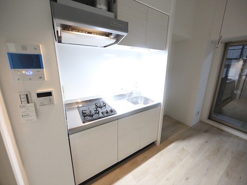キッチン　システムキッチン（2口ガスコンロ付）