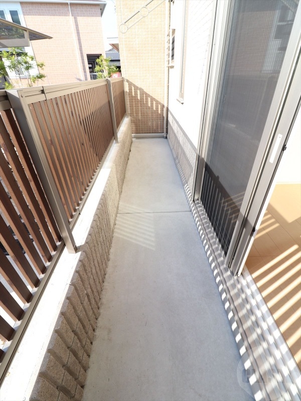 バルコニー　南向きのバルコニー