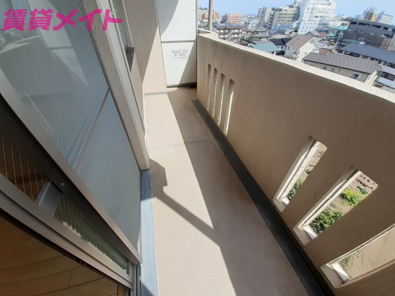 バルコニー　別部屋参考写真です。