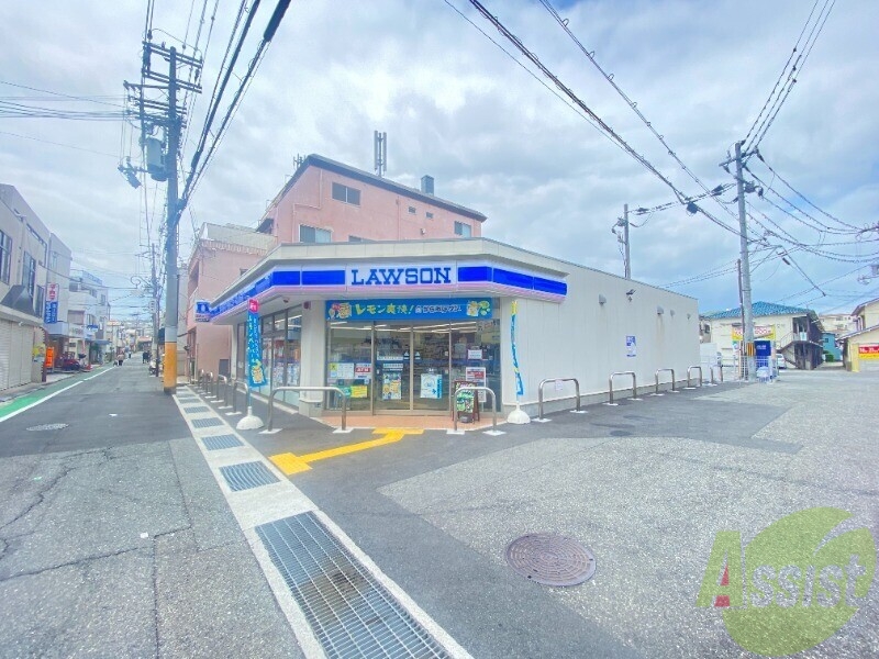 コンビニ　ローソン 神戸滝の茶屋店（コンビニ）まで83m