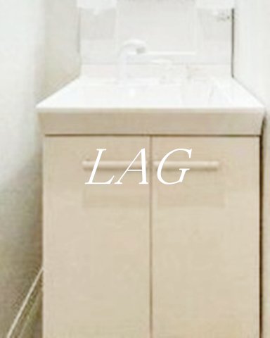 洗面設備　洗面台です。（同仕様です。）