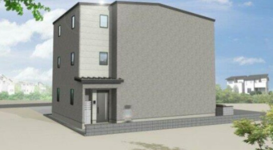 建物外観　外観パースです。