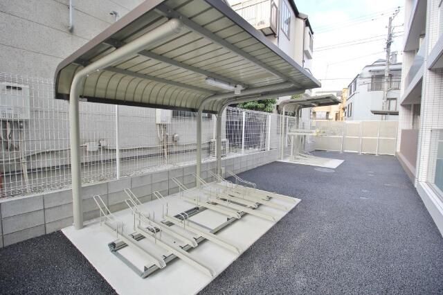 駐車場　駐輪場です。