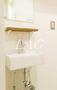 洗面設備　独立洗面台です。