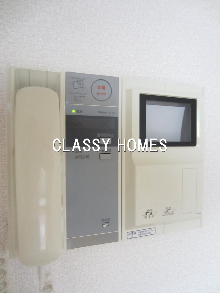 セキュリティ　2002年竣工　シンシア三田慶大前：モニターフォン