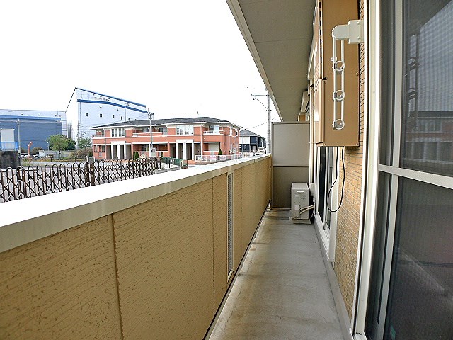 バルコニー　日当り良好のバルコニーです。