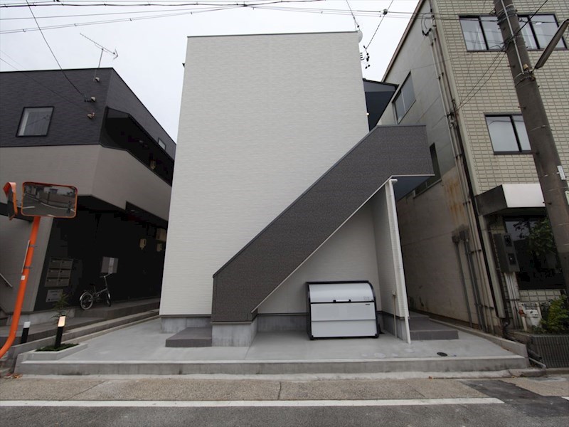 建物外観　外観　デザイナーズ　光インターネット無料