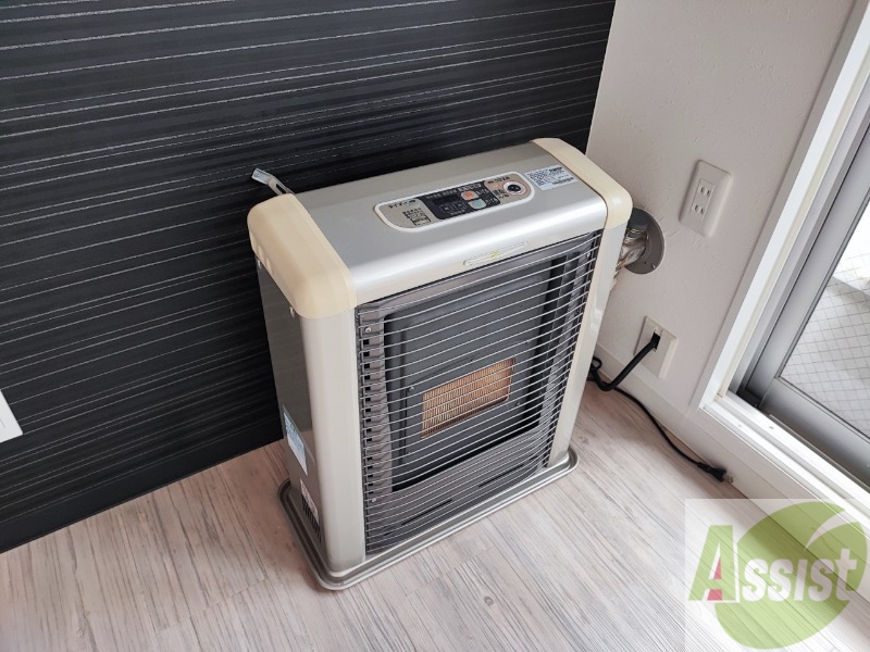 その他設備　灯油暖房です。札幌の寒い冬もこれで大丈夫！