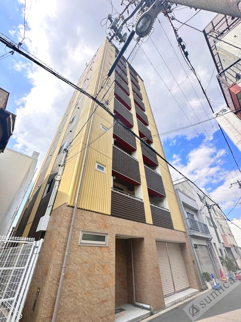 建物外観　ワンフロア２部屋の全部屋角部屋設計＾＾