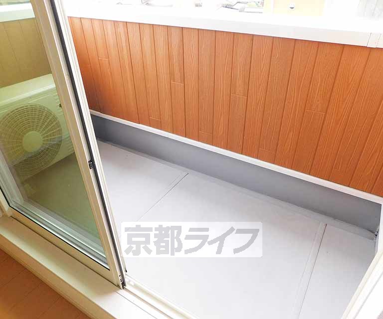 バルコニー　洗濯物もばっちり干せます・