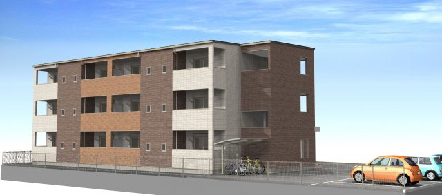 建物外観　完成イメージとなります。