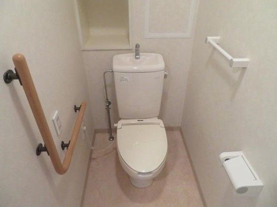 トイレ　清潔感のあるトイレです♪