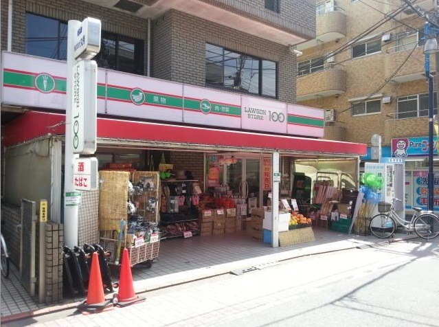 コンビニ　ローソンストア100虎ノ門一丁目店（コンビニ）まで348m