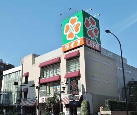 スーパー　ライフ渋谷東店（スーパー）まで300m