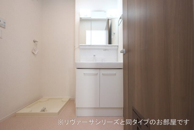 洗面設備　※建築中のため、同シリーズの写真をご参照下さい。