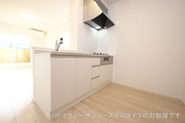 キッチン　※建築中のため、同シリーズの写真をご参照下さい。