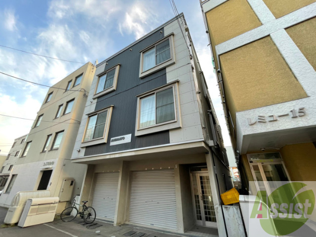 建物外観　札幌市北区北１５条西「ＡＮＩＭＡＴＯ１５３」