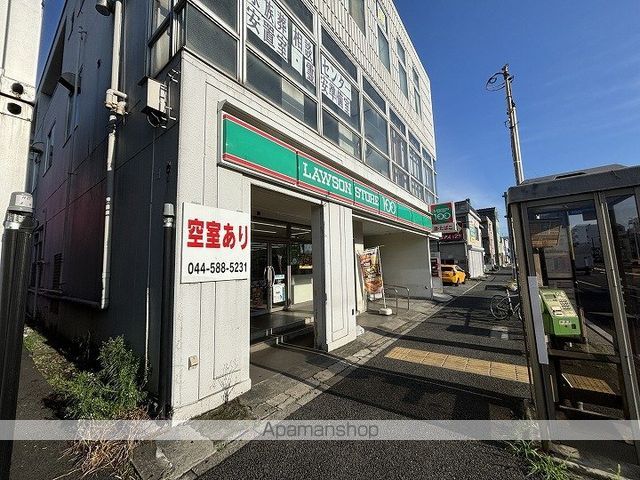 コンビニ　ローソンストア１００（コンビニ）まで285m