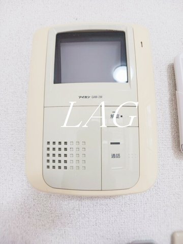 セキュリティ　モニター付きインターフォンです。