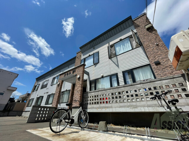 建物外観　札幌市北区北２１条西「エルム２１」
