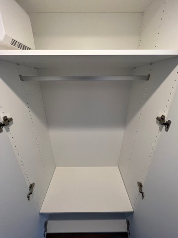 収納　収納のためのスペースです