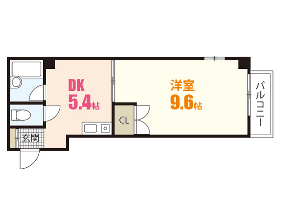 グラナティス西原の間取り写真