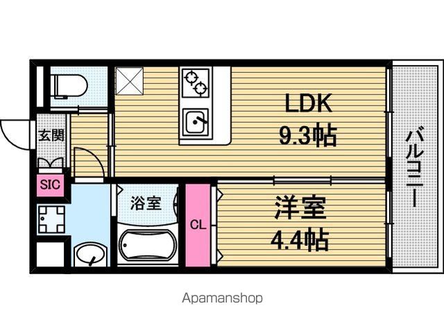 スプランディッド安土町の間取り写真