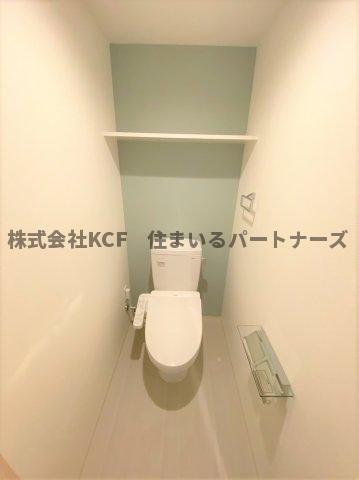 トイレ　ゆったりとした空間のトイレです