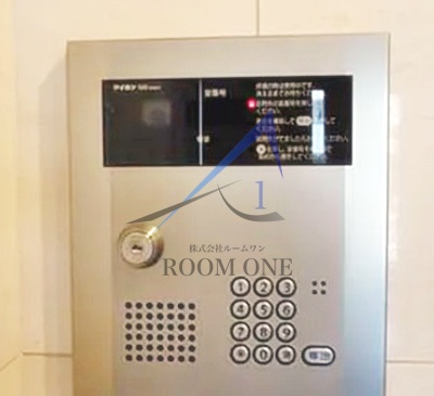 セキュリティ　オートロックです。