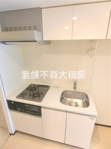 キッチン　2口ガスグリル付システムキッチン