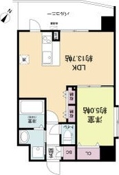 スプランディッド中之島WESTの間取り写真
