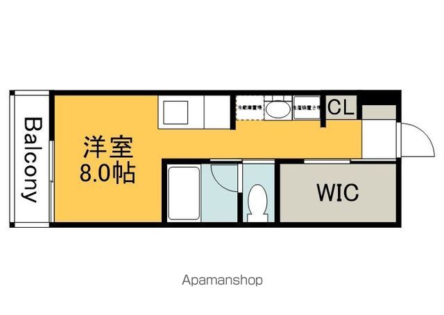 広島高速交通アストラムライン 伴駅 徒歩8分 3階建 築8年の間取り写真