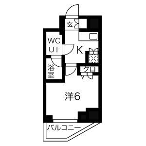 スパシエ アコルデ 横浜の間取り写真