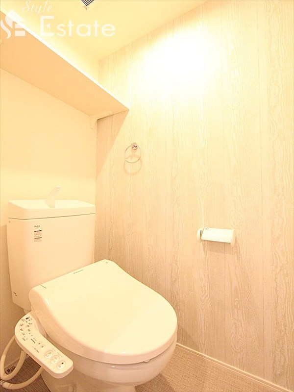 名鉄瀬戸線 森下駅 徒歩8分 2階建 築5年のトイレ写真